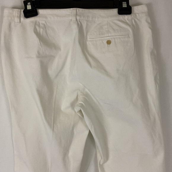 Lauren Ralph Lauren Adelle White Pants Size 16 - Picture 5 of 8